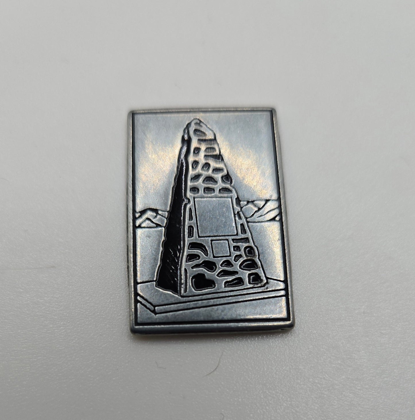 Trinitite with Trinity Token in Case