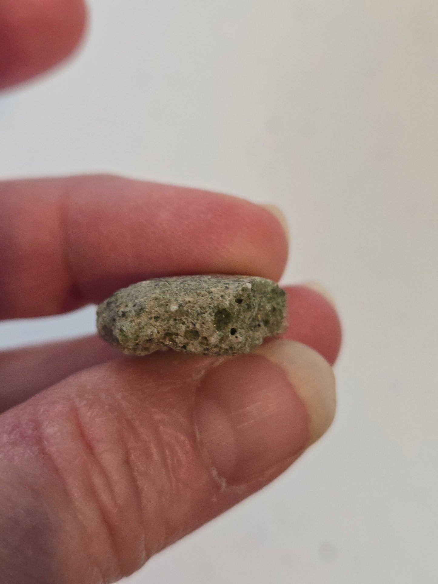 2.8g Trinitite in Large Riker Case with photograph and bookmark
