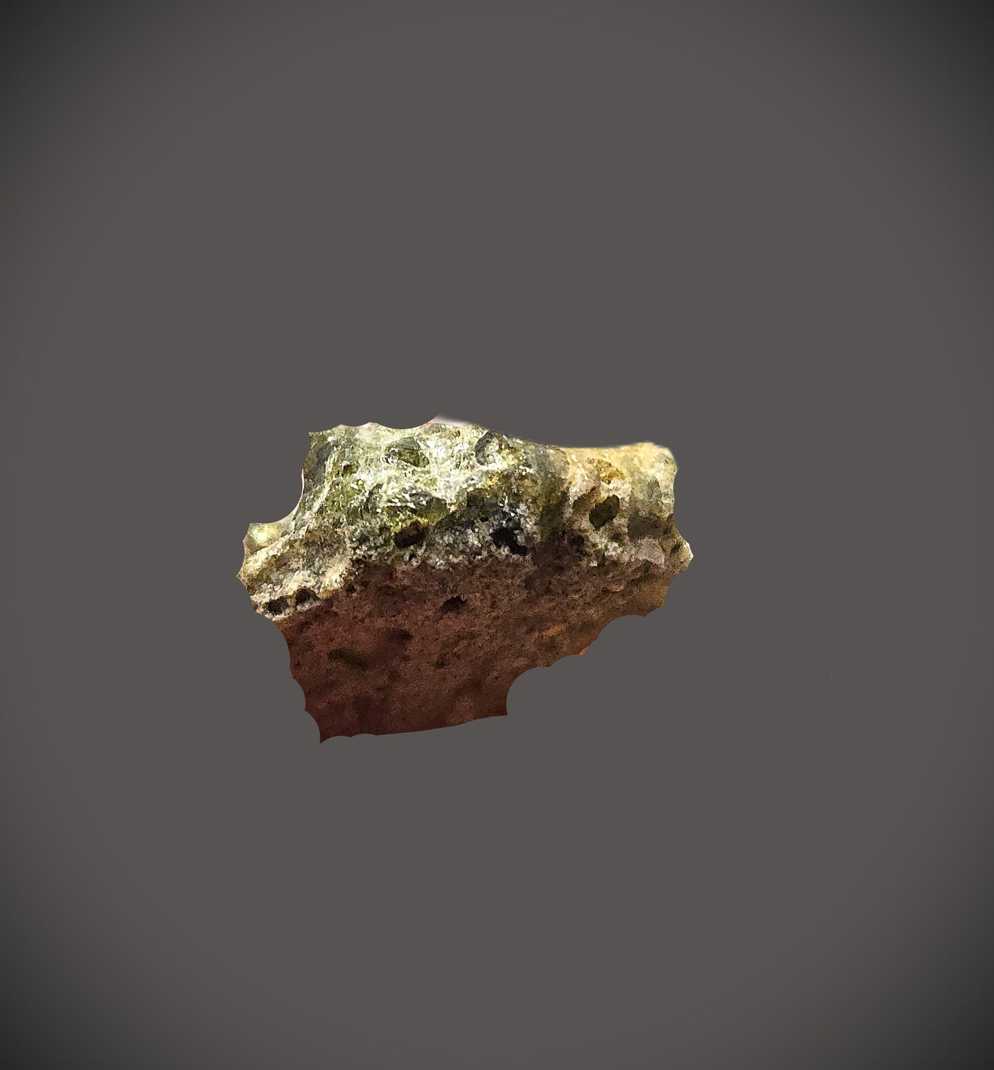 0.87g Black & Green Trinitite in Easel Case