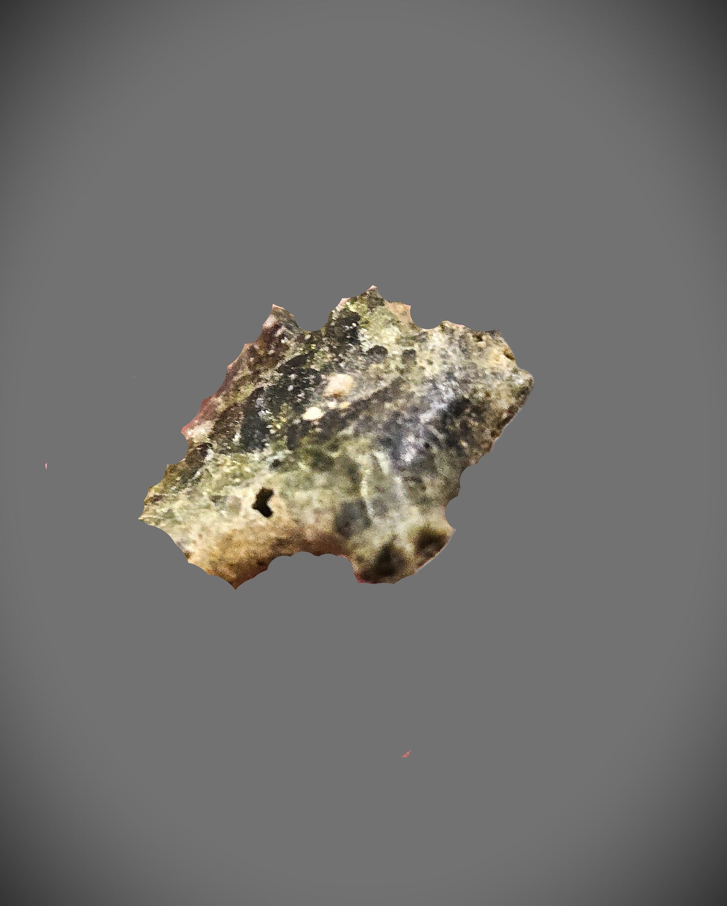 0.87g Black & Green Trinitite in Easel Case