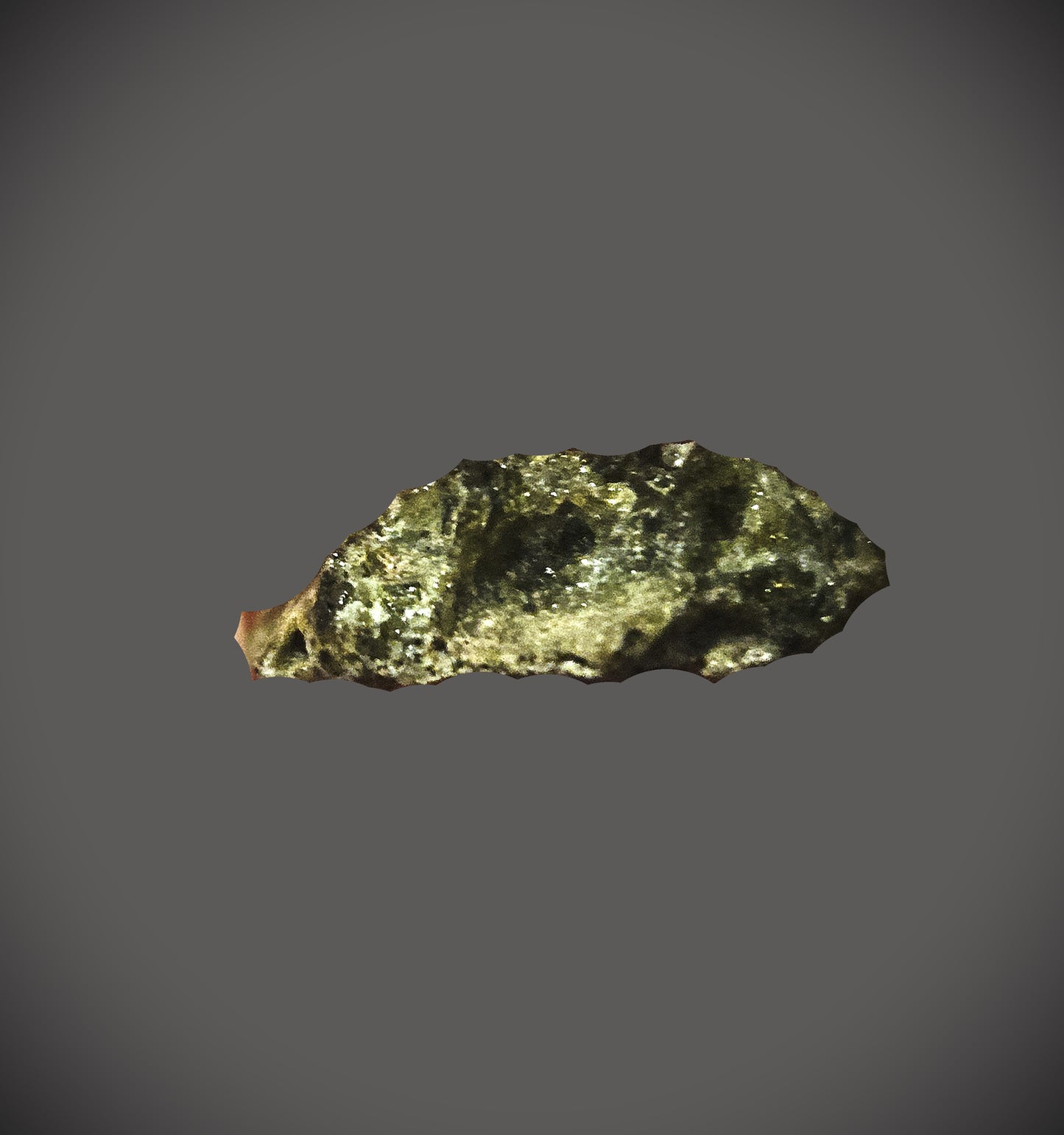 0.87g Black & Green Trinitite in Easel Case