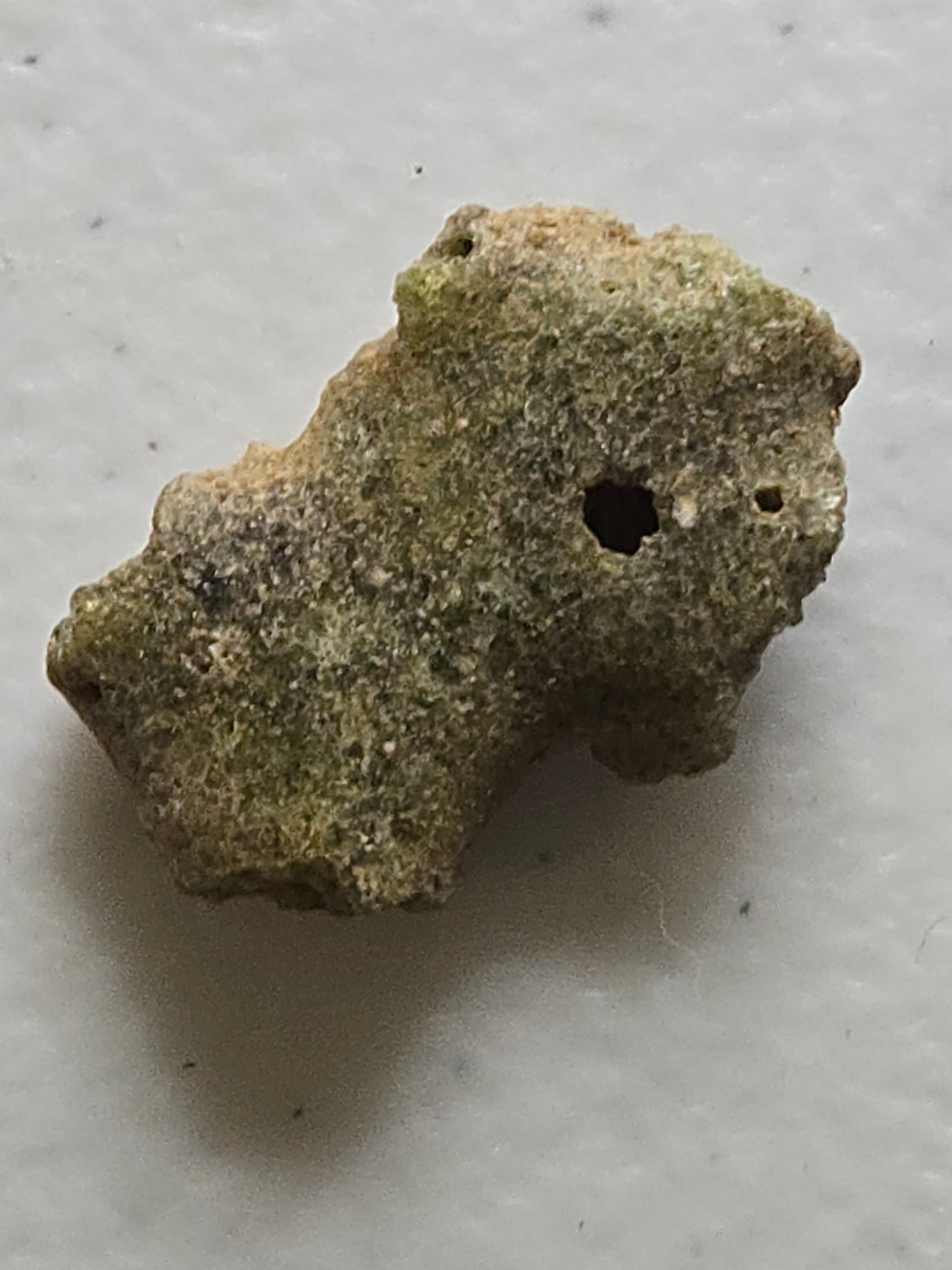 2.5g Trinitite Black Inclusions Circular Mat Case