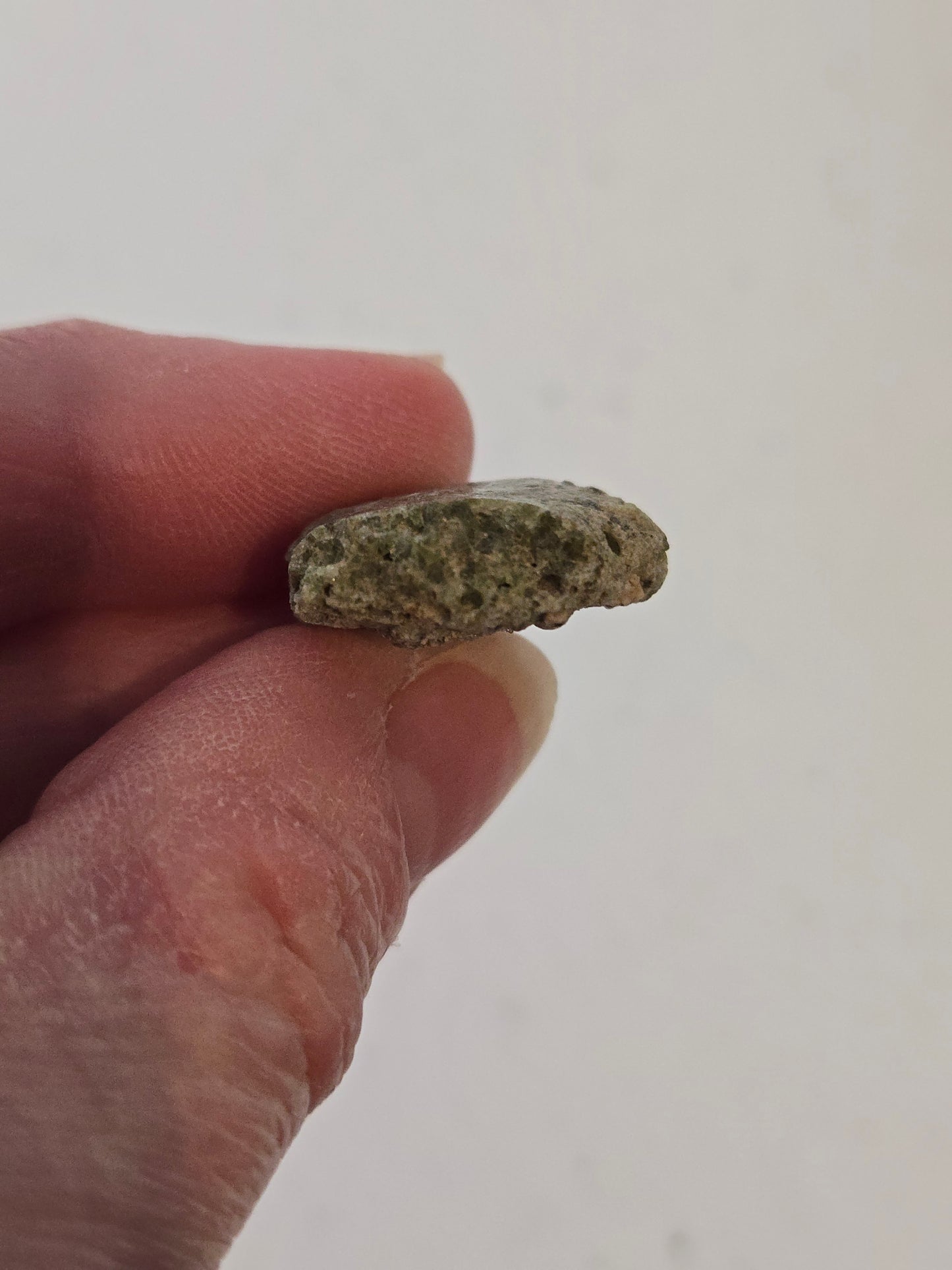 2.8g Trinitite in Large Riker Case with photograph and bookmark