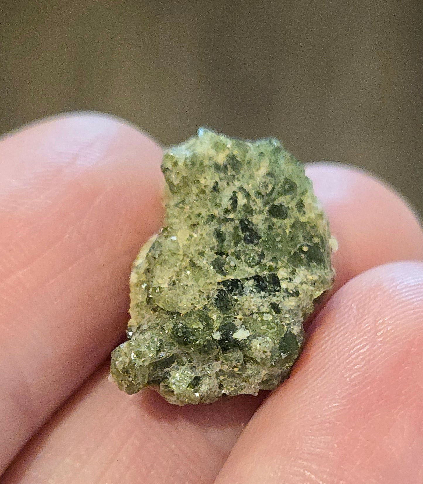 Trinitite- 1.5g Glassy Green/Commerative Stamp