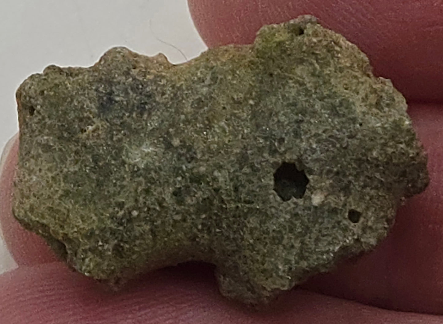 2.5g Trinitite Black Inclusions Circular Mat Case