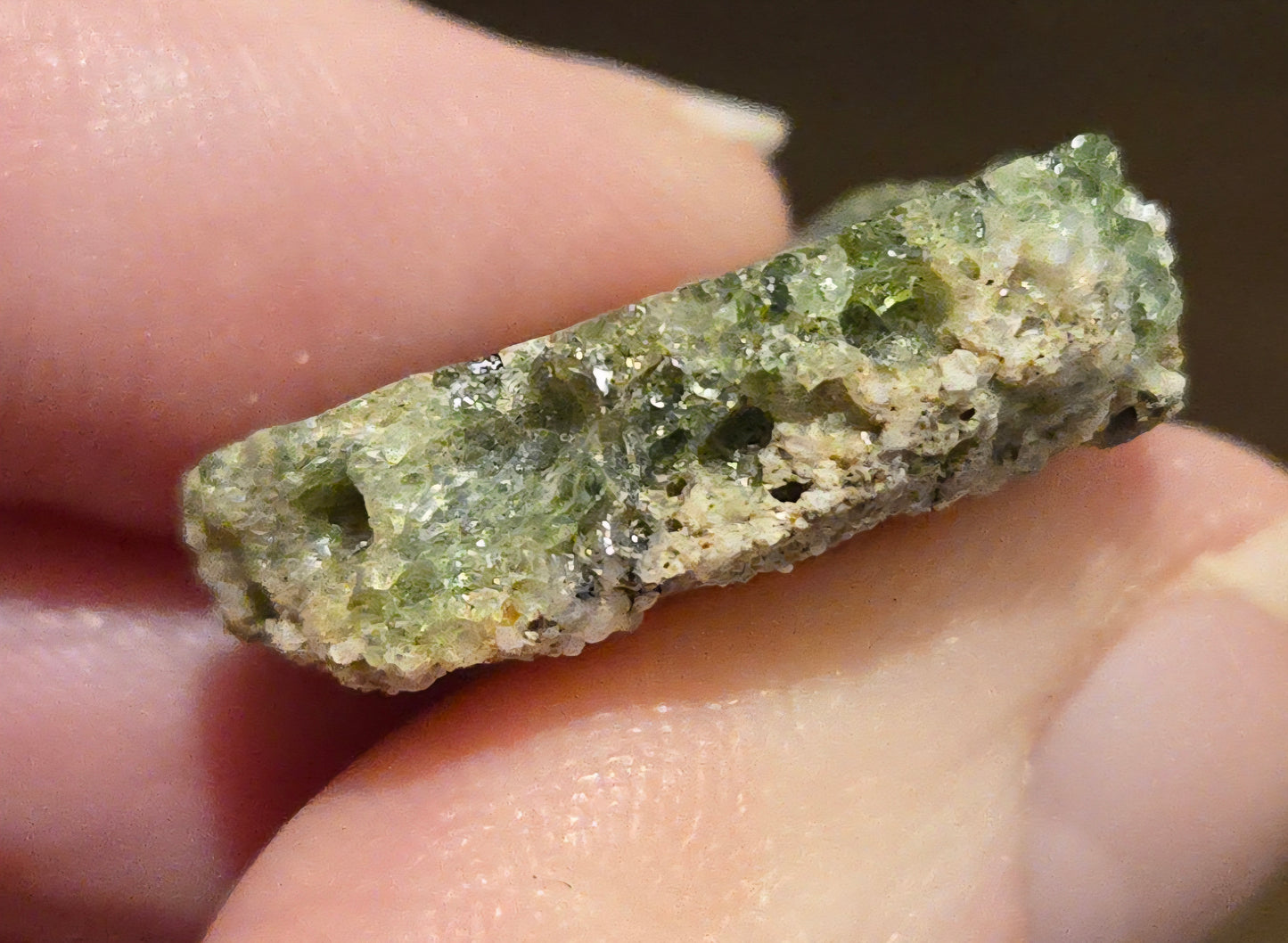 2.96g Glassy Green & Black Trinitite with Commerative Stamp Sheet (Copy)