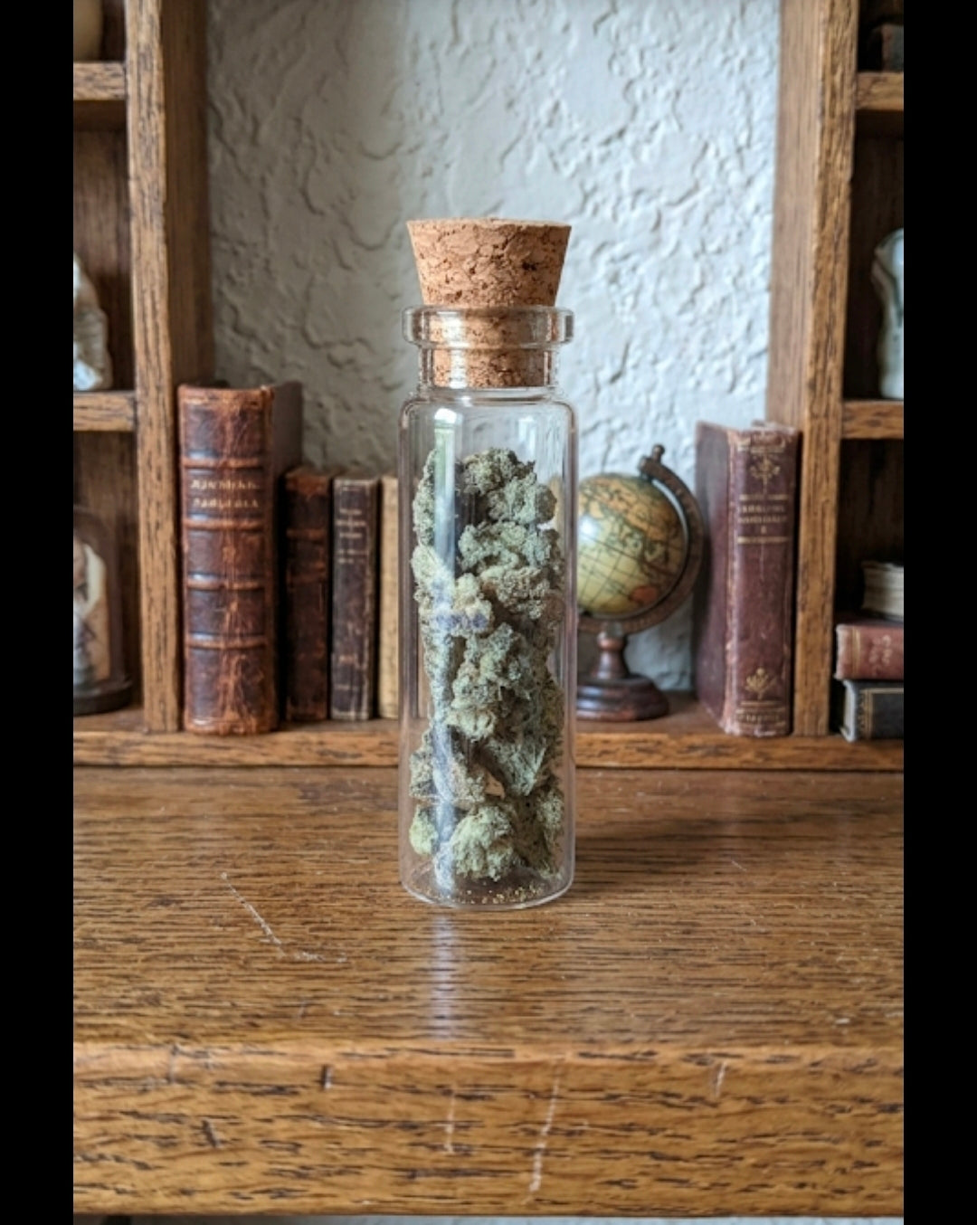 Trinitite in 1"glass vial