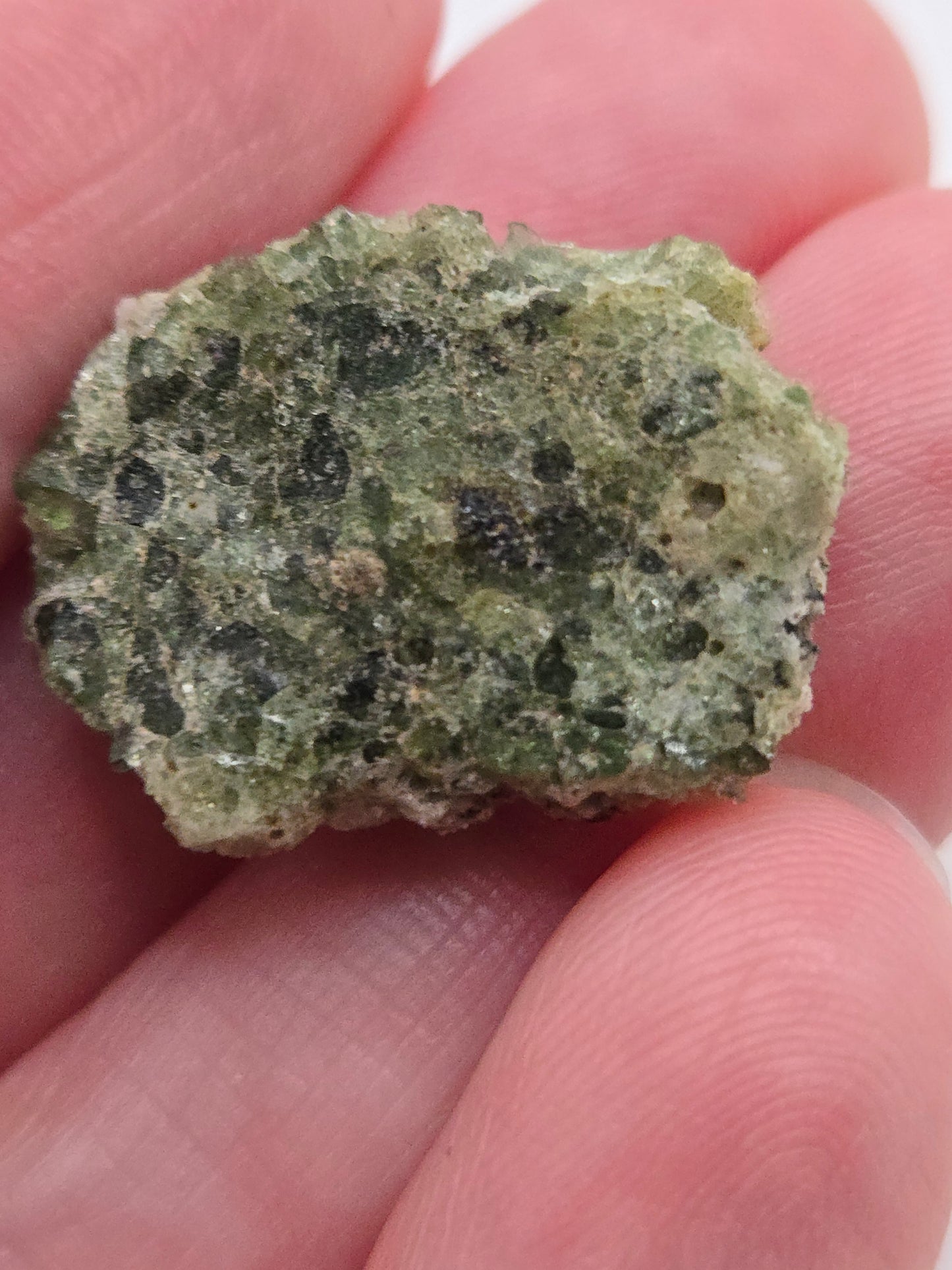 2.96g Glassy Green & Black Trinitite with Commerative Stamp Sheet (Copy)