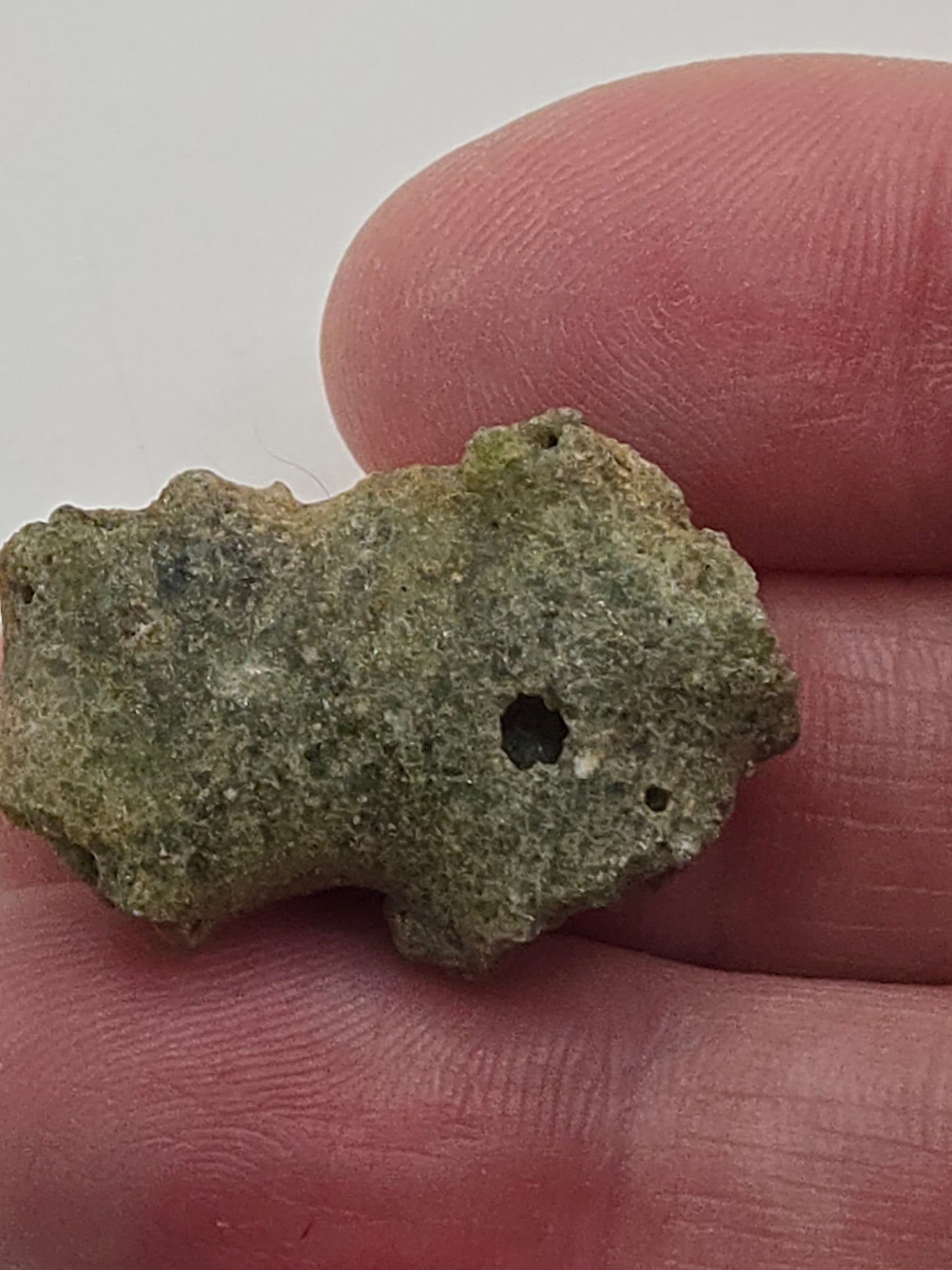2.5g Trinitite Black Inclusions Circular Mat Case